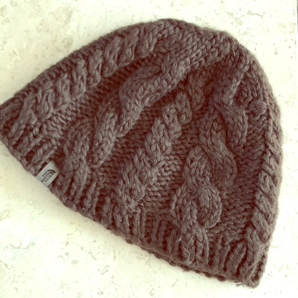North face brown hat